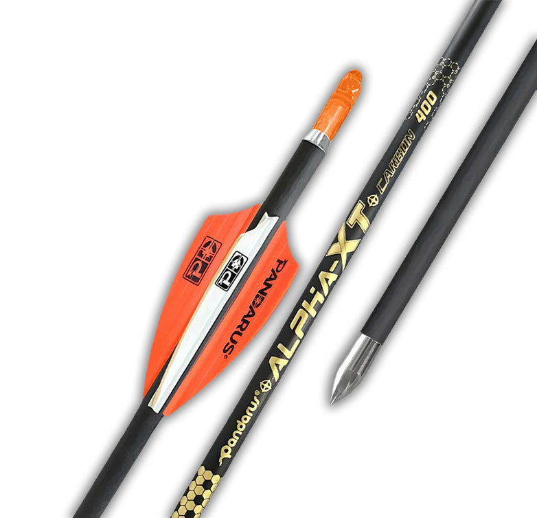 Βέλη ALPHA XT  4.2mm/0.166" ID Full Carbon - 12 τεμάχια (Recurve, Compound,Barebow, 3D)