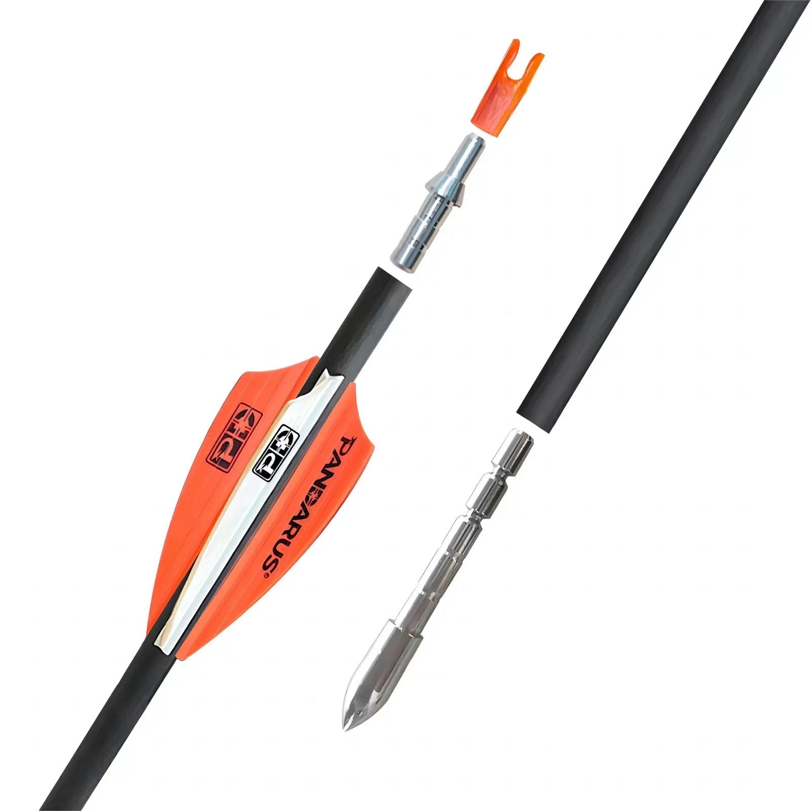 Βέλη ALPHA XT  4.2mm/0.166" ID Full Carbon - 12 τεμάχια (Recurve, Compound,Barebow, 3D)