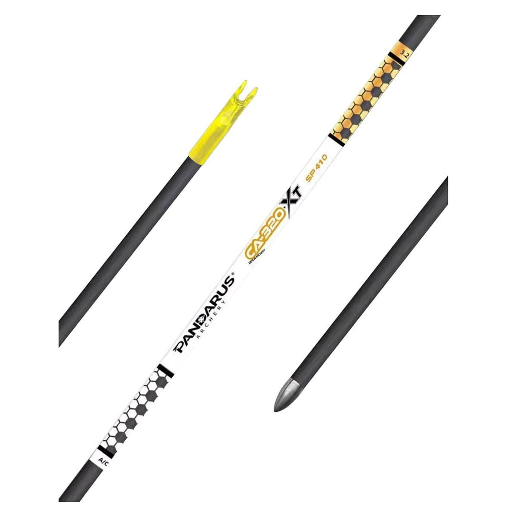 Βέλη ELITE CA320XT Carbon Aluminium  - 12 τεμάχια (Recurve, Barebow, 3D)